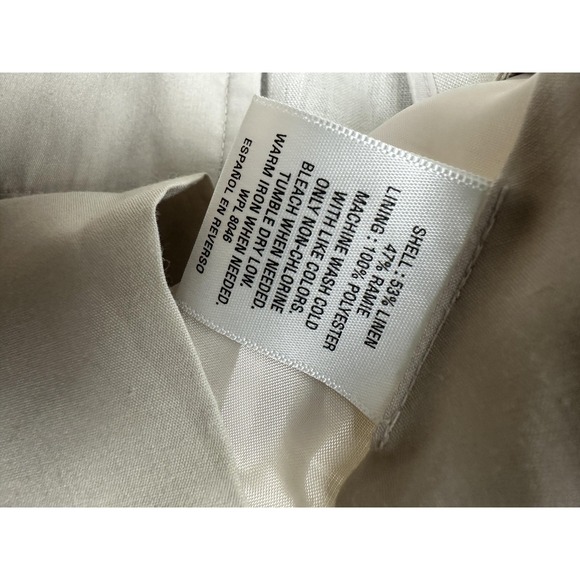 INC International Concepts Linen Blend Dress Pants Mens 34x30 London Regular Fit - Picture 4 of 11